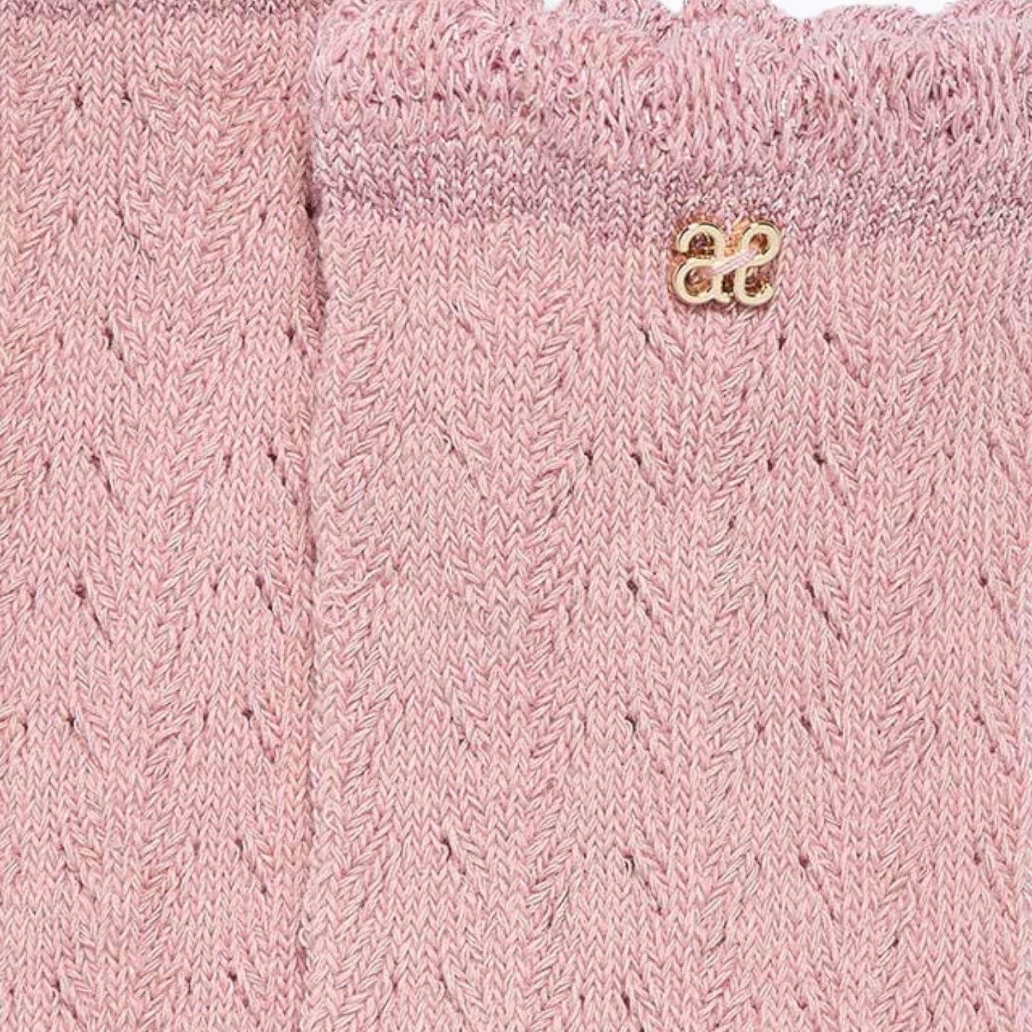 Calza traforata  Rosa 5953/42 -  NANU' BABY