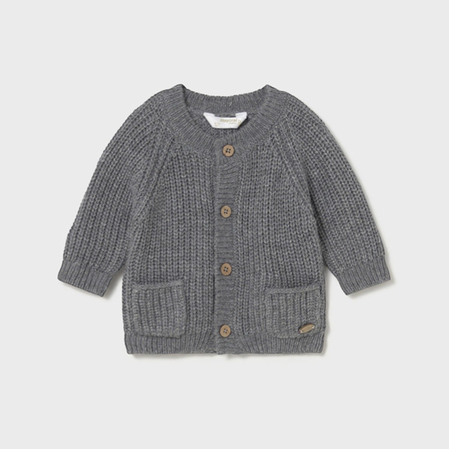 Cardigan Bimbo Grigio Tricot Mayoral 2339/89 - NANÙ BABY -  NANU' BABY