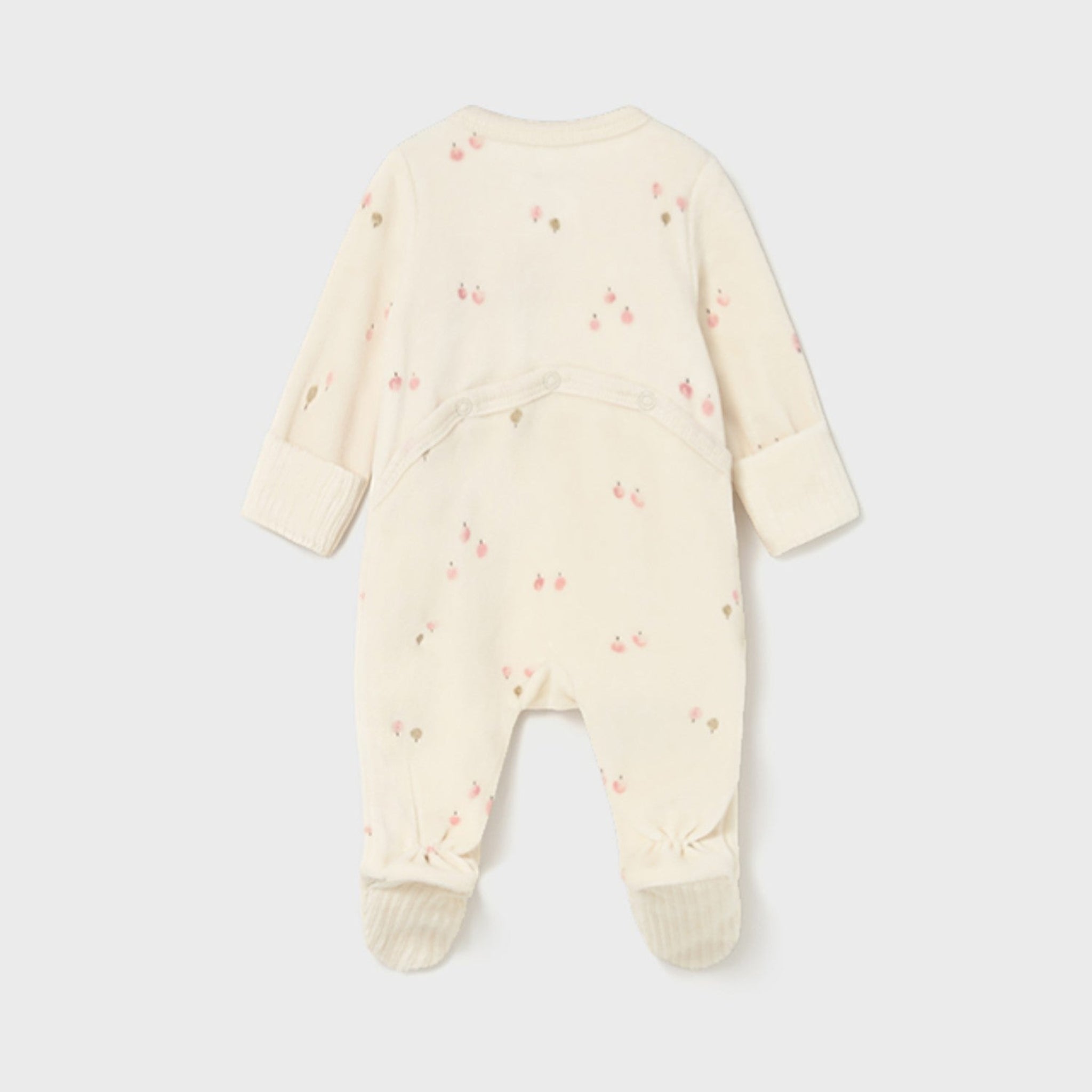 Pagliaccetto ciniglia Neonata Beige 2729/41