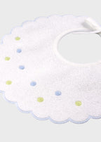 Scalloped Edge Cotton Bib EK56BAV