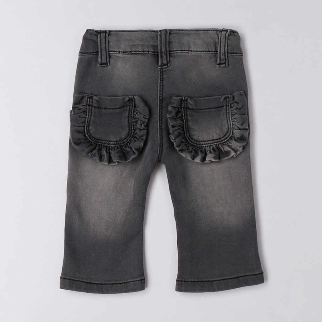 Pantalone Denim Lungo Bimba Grigio 3F740/7992 -  NANU' BABY