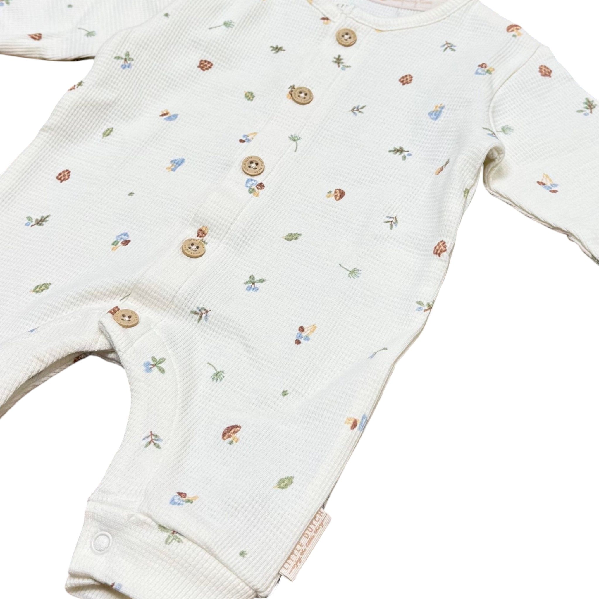 One-piece pajamas - Forest Friends White CL24296024