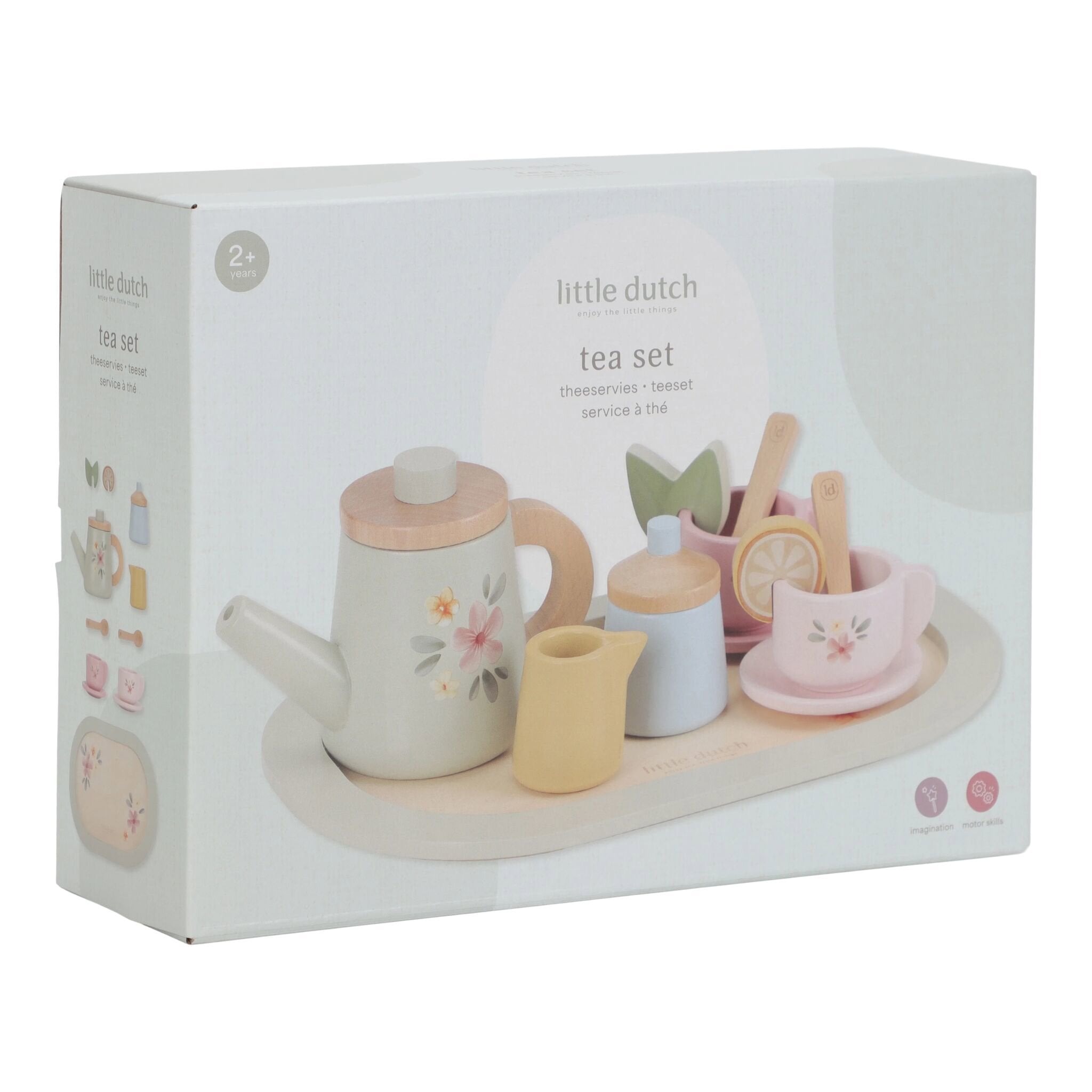 Multicolor Wooden Tea Set LD2507