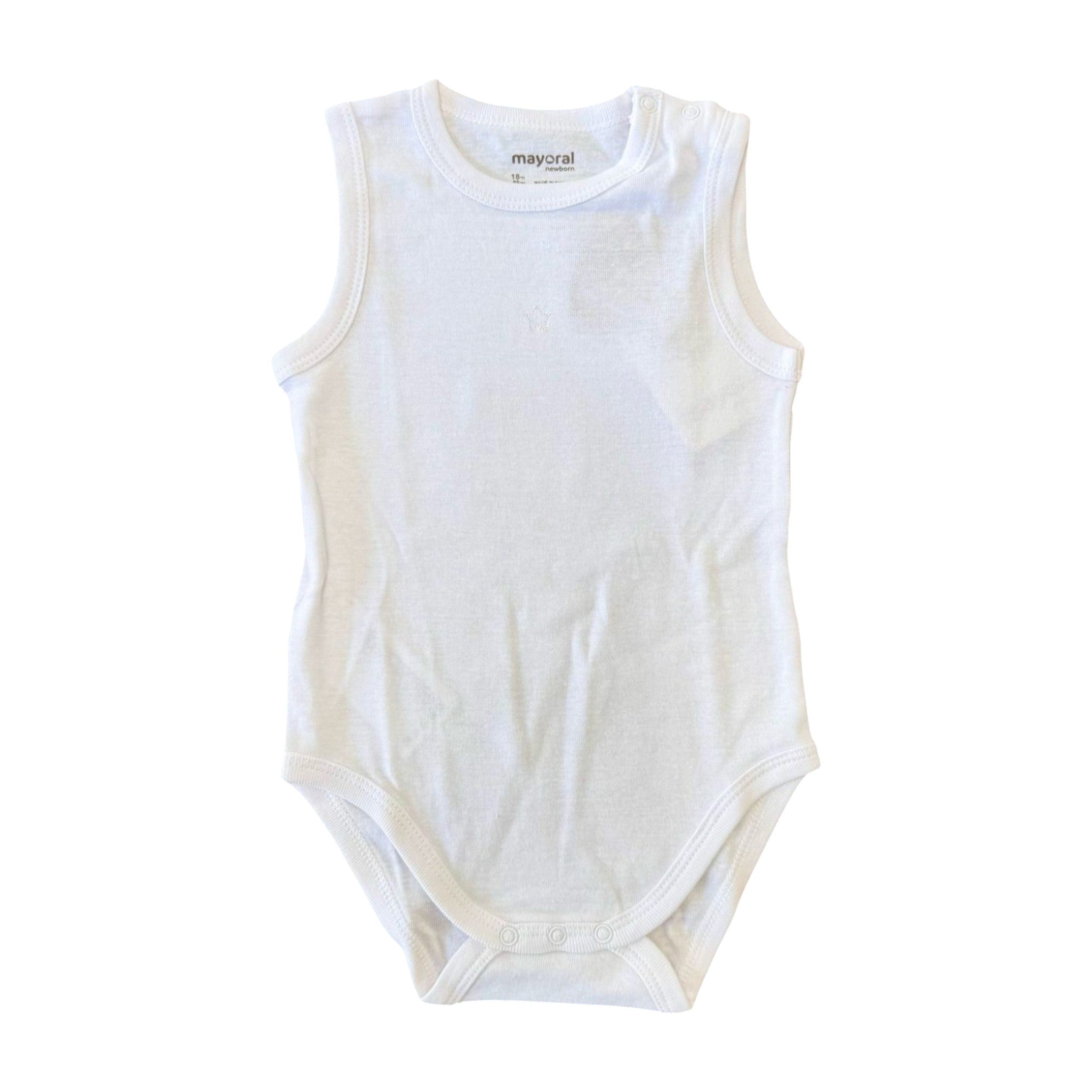 Body m/s Neonato BIANCO 1719/B