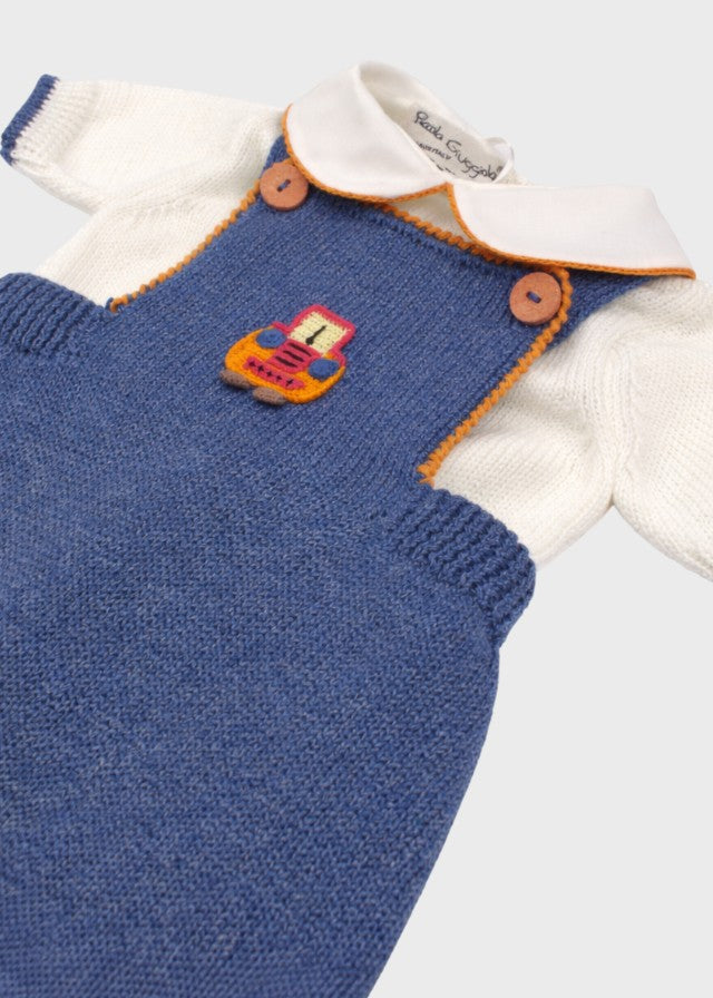 Blue Cotton Car Overalls CETIN/SL-B