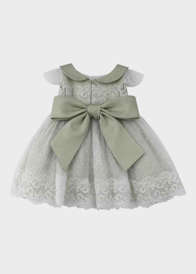 Green Tulle Ceremony Dress FB082/V