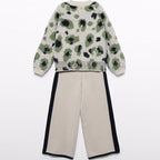 Compl. pantalone leopardo pel Bimba Nero 5733/1 -  NANU' BABY