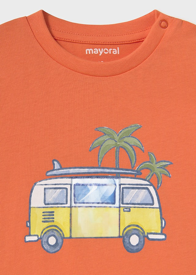 T-shirt Cotone Arancio MAYORAL 1063/44