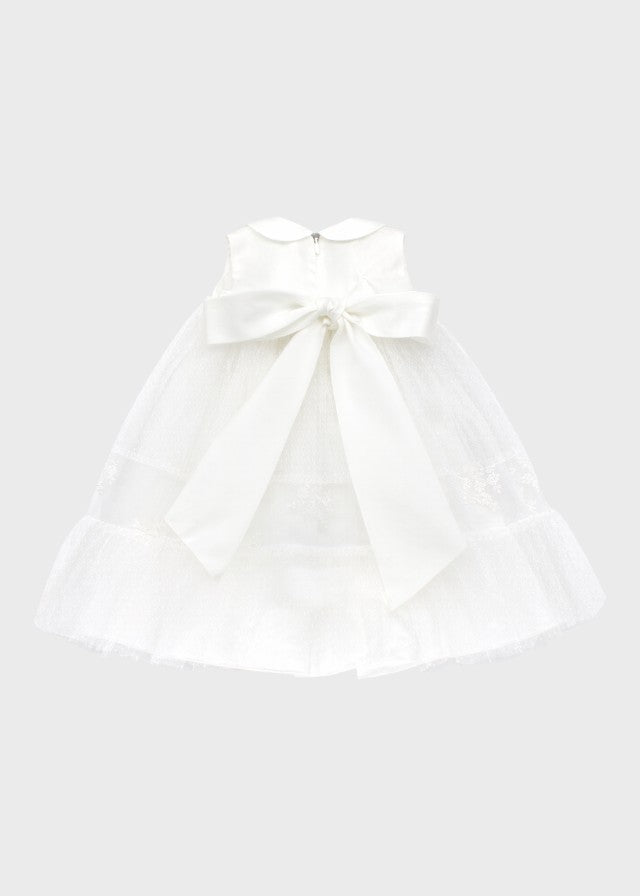 Lace Polka Dot Ceremony Dress FB099