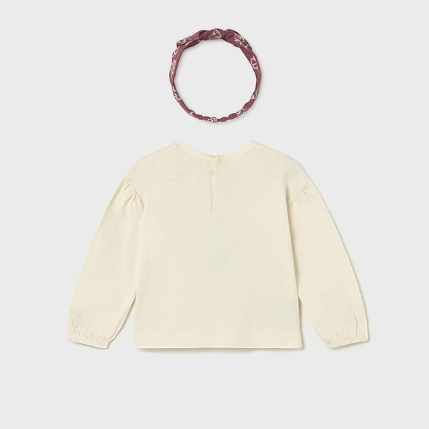 Maglietta cerchietto Bimba PANNA 2078/27 -  NANU' BABY