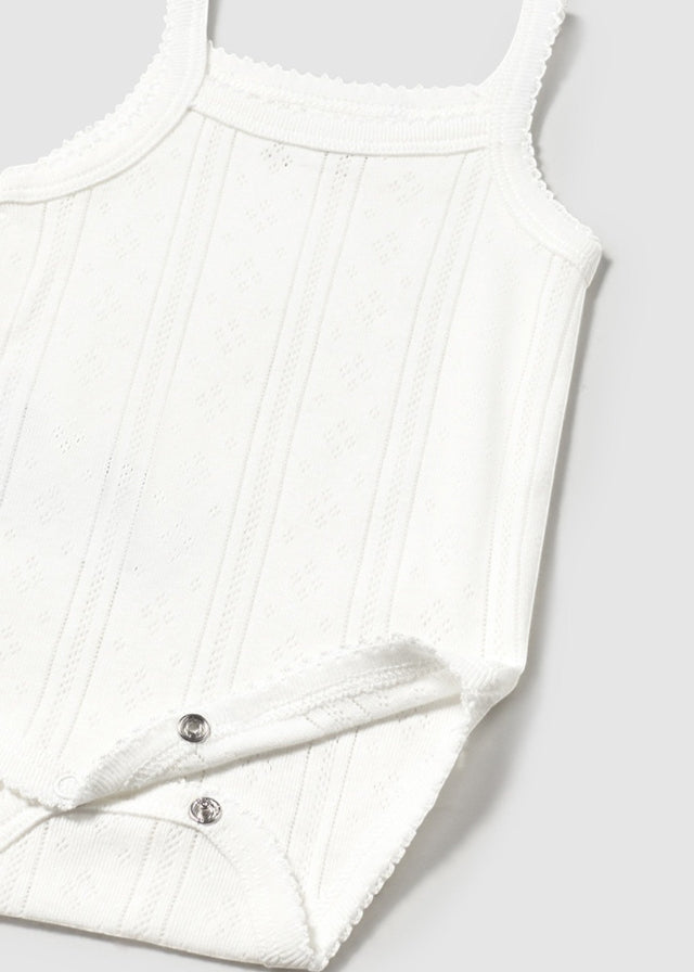 White Strapless Bodysuit 1745