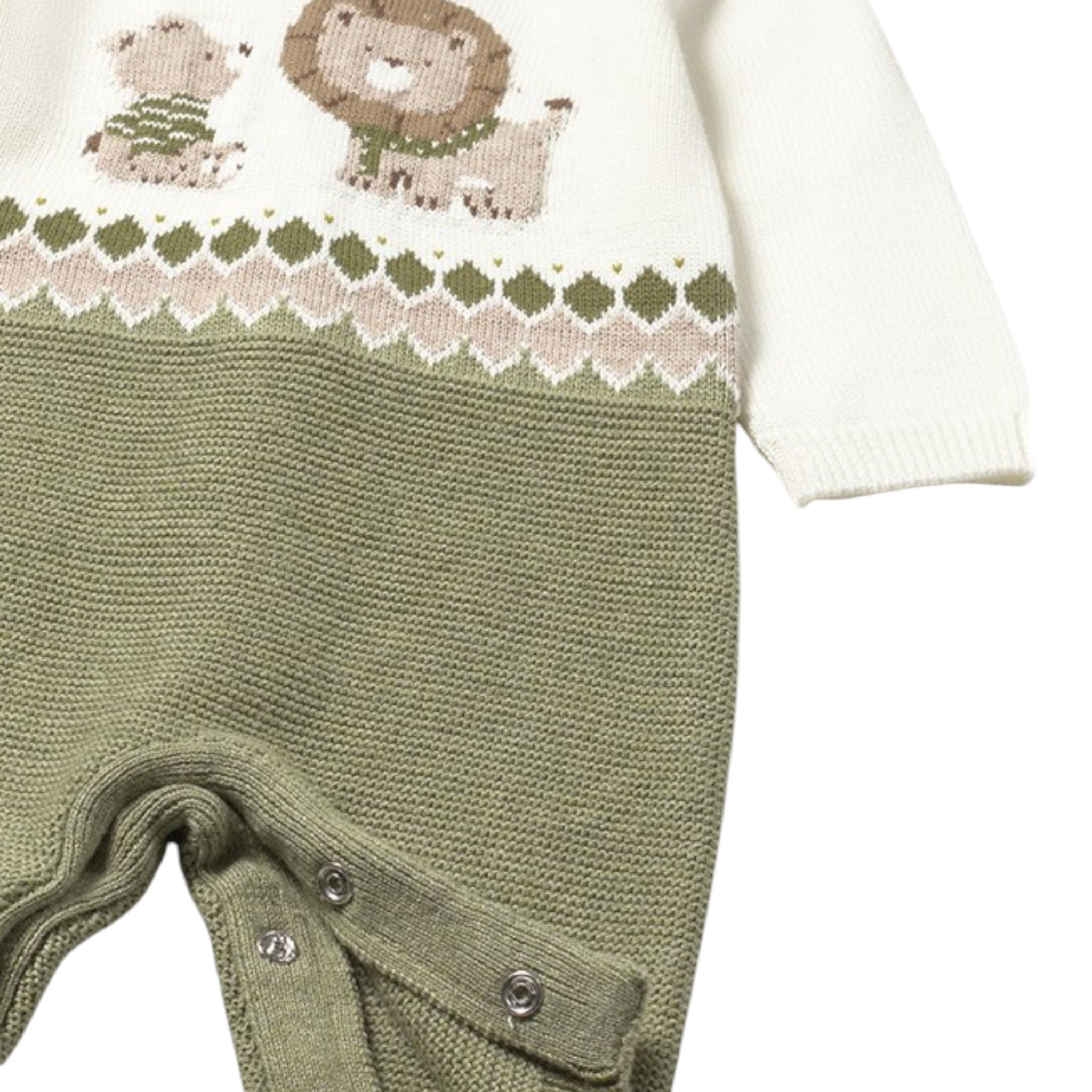 Green Newborn Romper 2611/15