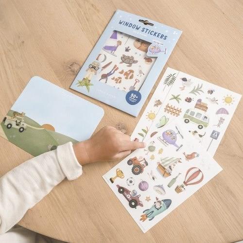 Vetrofanie Jim & Friends  Blu 125575 -  NANU' BABY