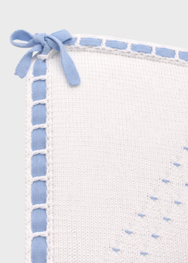 ENEA/CO Sky Bow Cotton Blanket