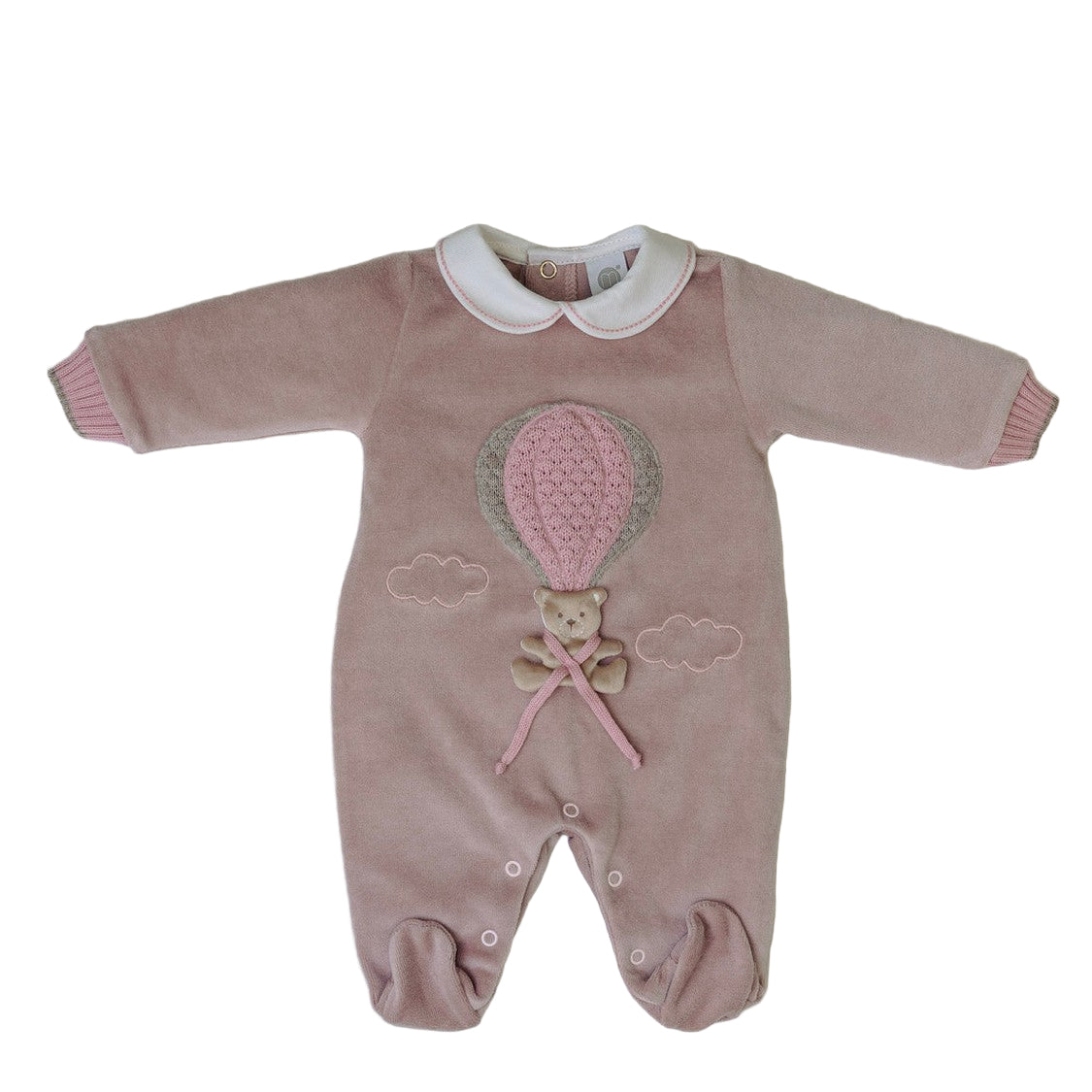 Tutina Mongolfiera Neonata ROSA IN5714/M -  NANU' BABY