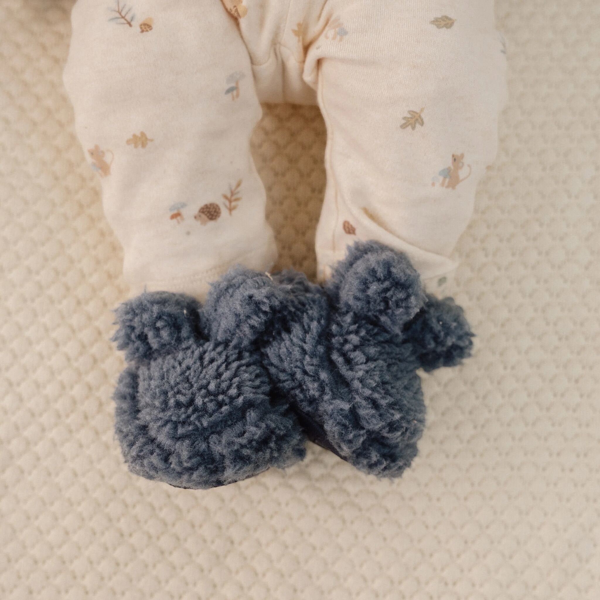 Baby Slippers Blue CL25099098