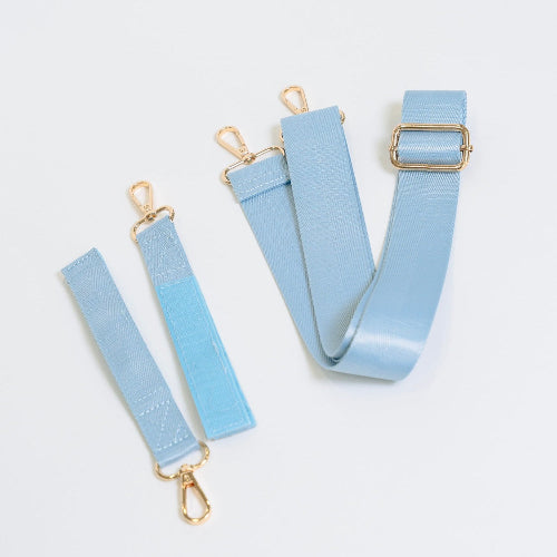 BORSA 48 ORE L ECO PELLE CIELO -  NANU' BABY