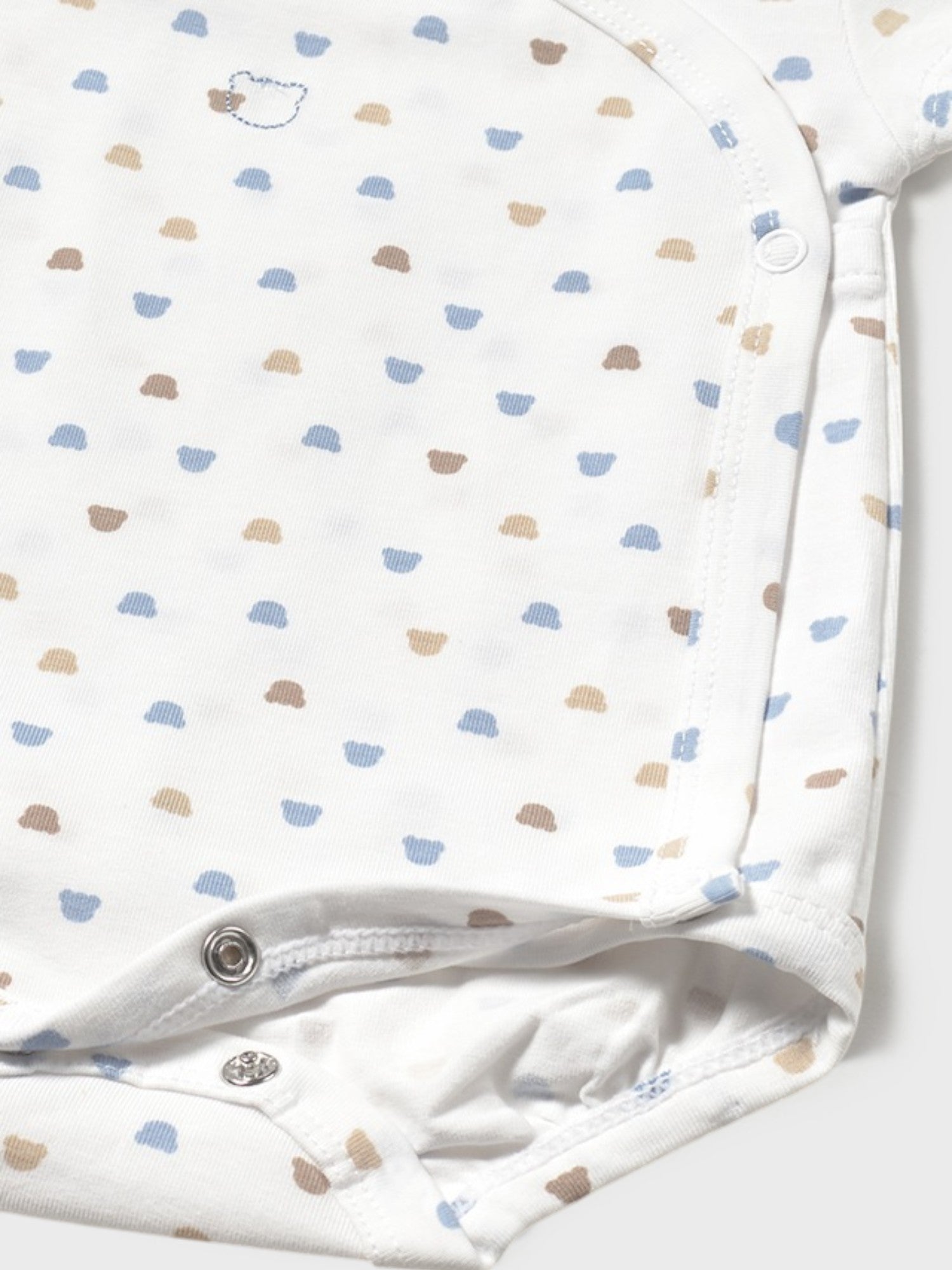 Baby Blue Short Sleeve Bodysuit 1703 /A