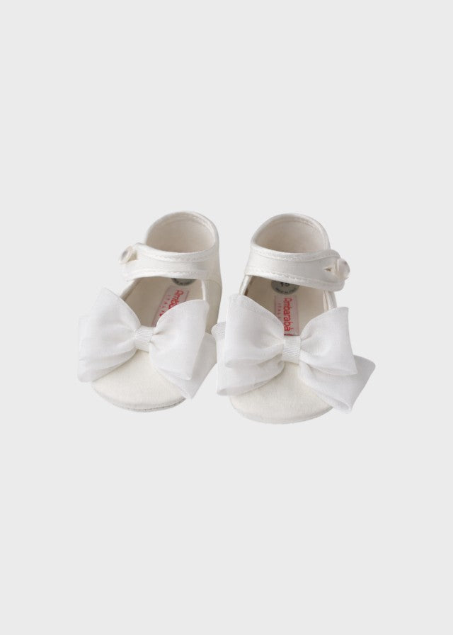 White Satin Ceremony Shoe SF4128/20