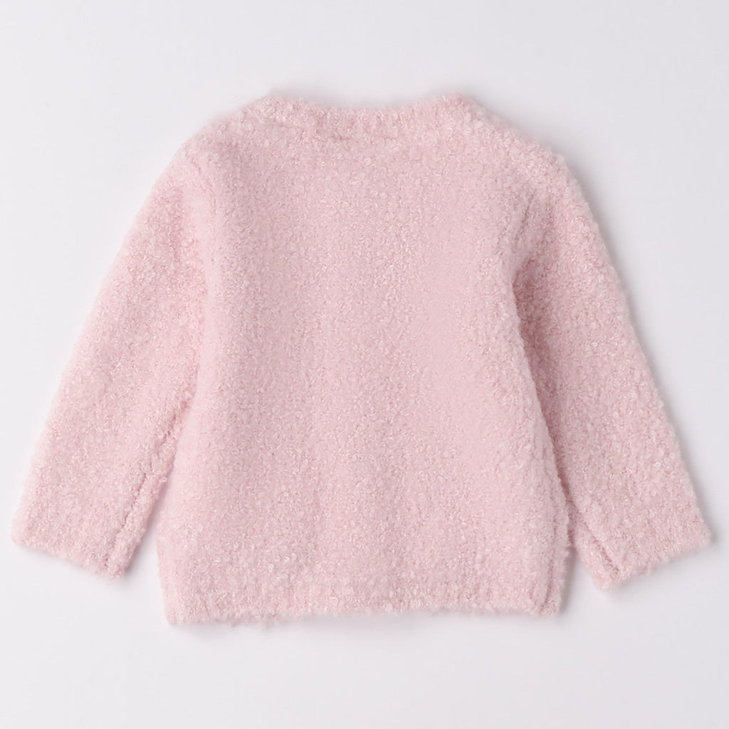 Cardigan Scaldacuore Bimba Rosa 3F707/2714 -  NANU' BABY