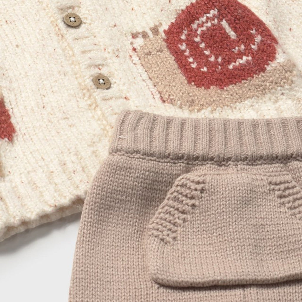 Baby Boy's Suit, Beige 2571/2