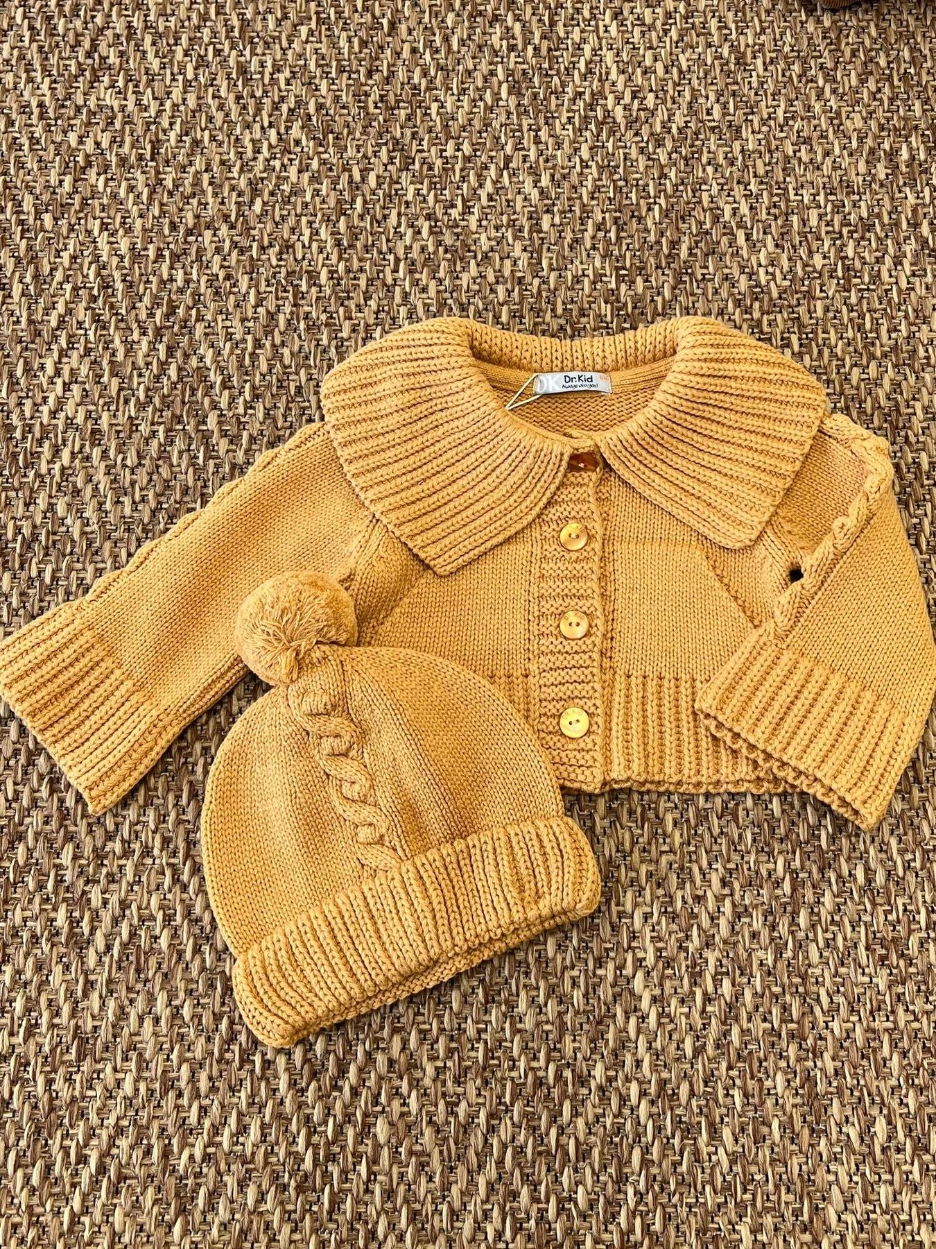 Brown Girls' Jacket DK336/OI23