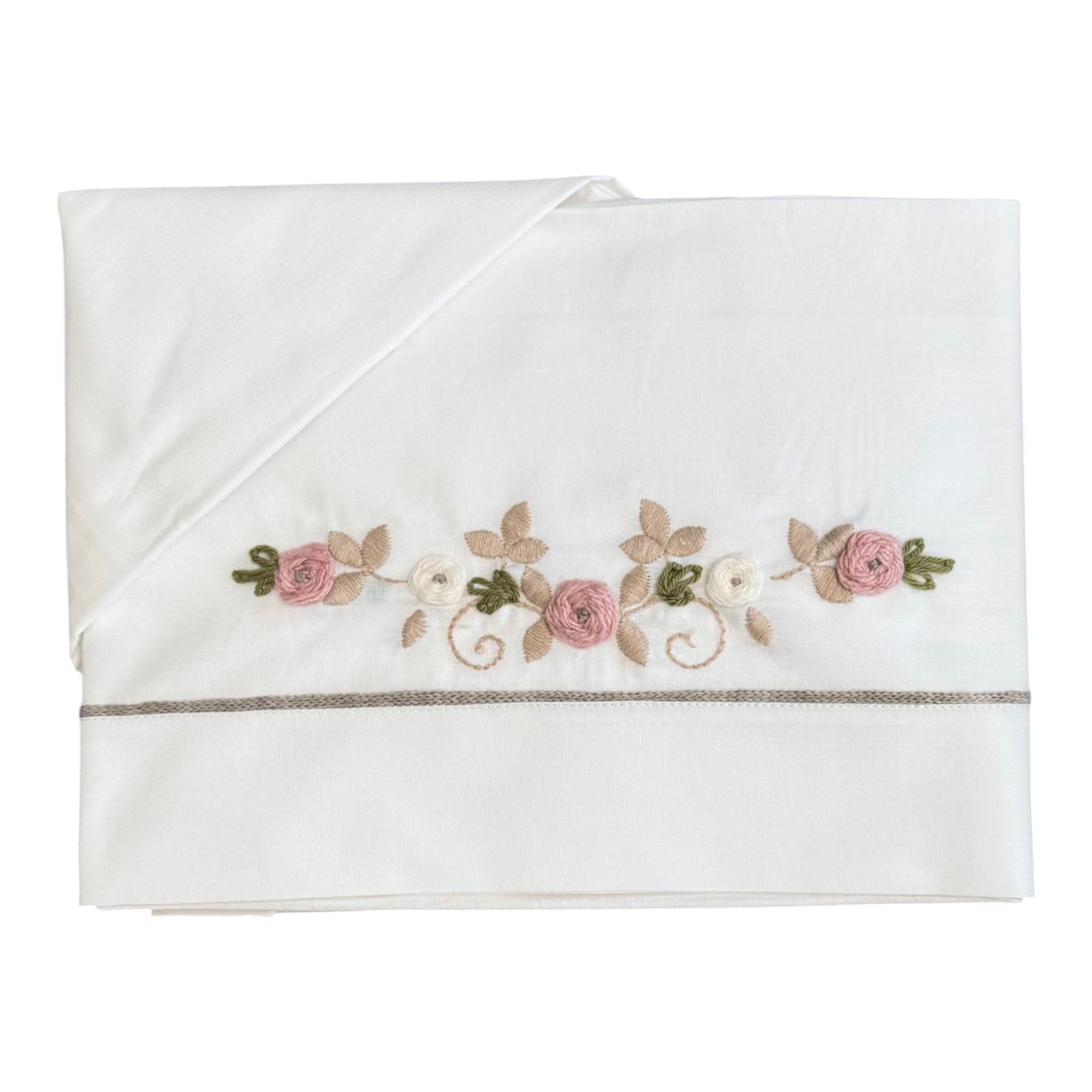 Lenzuolino Neonata Bianco LL1104/R