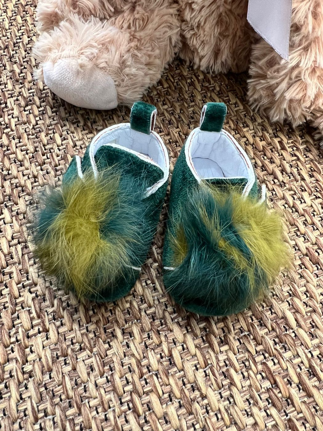 Baby Girl's Shoes, Green, A2718