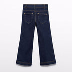 Pantalone denim palazzo Bimba Blu 5722/5 -  NANU' BABY