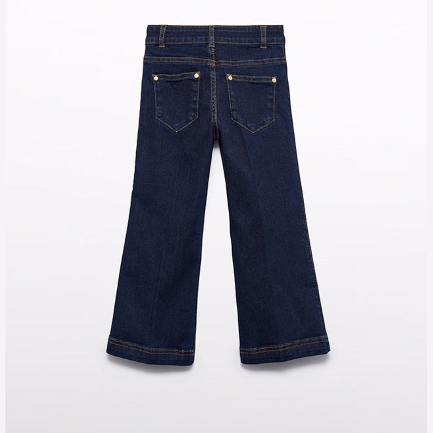 Pantalone denim palazzo Bimba Blu 5722/5 -  NANU' BABY