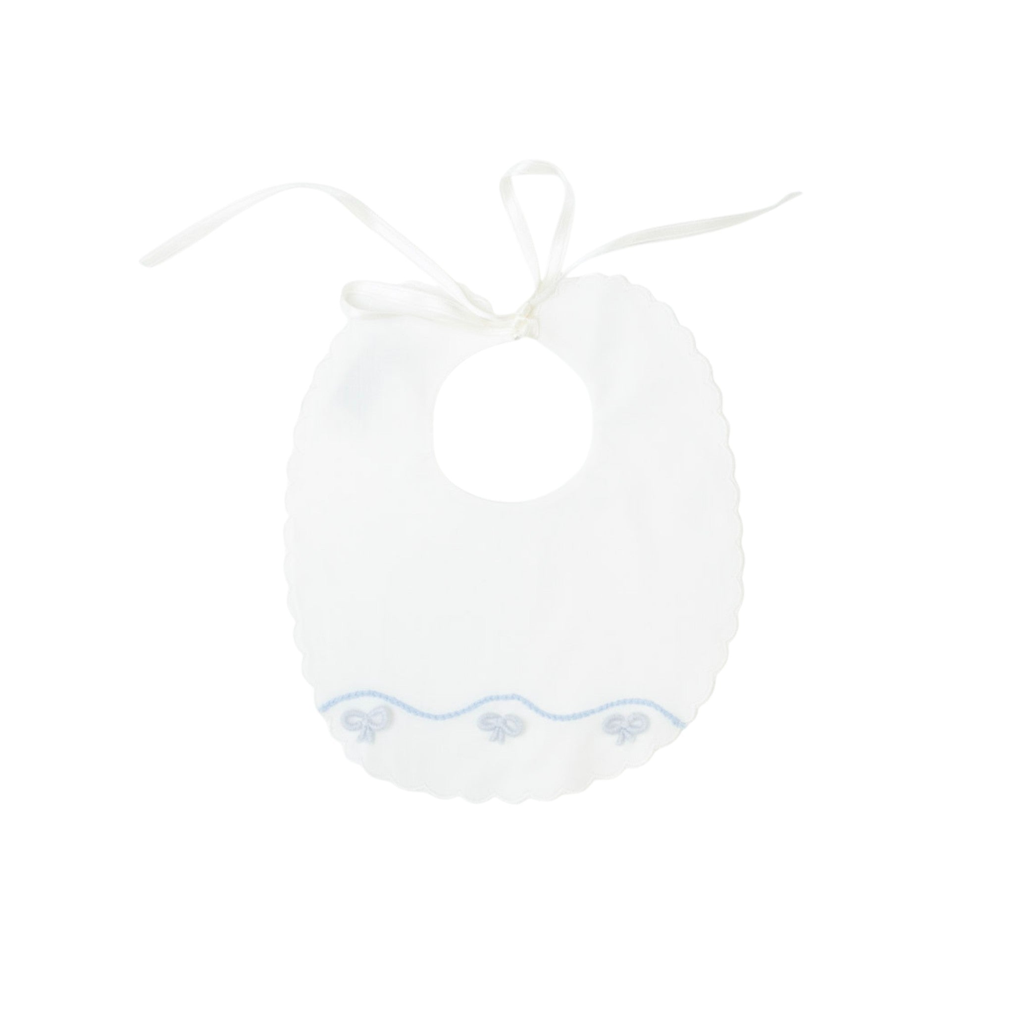 Batiste Drool Bib, Cotton, Gray Flakes, ARTEMIDE - Piccola Giuggiola