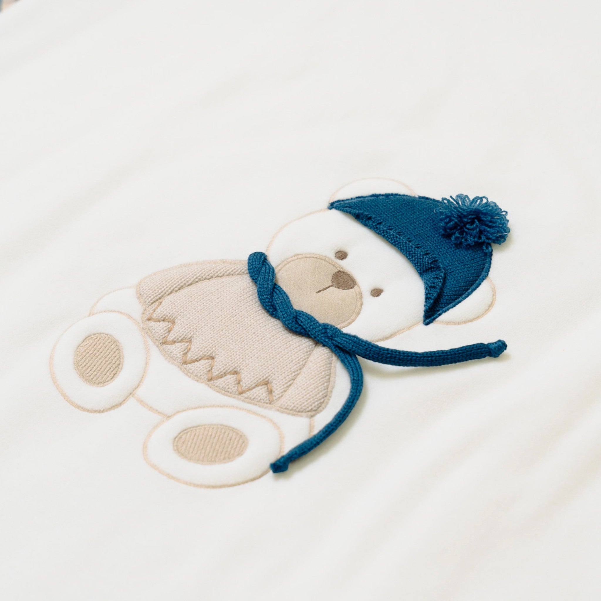 Copertina Neonato Ciniglia 100% Vaniglia Natural Bio Zaffiro IN6181/Z