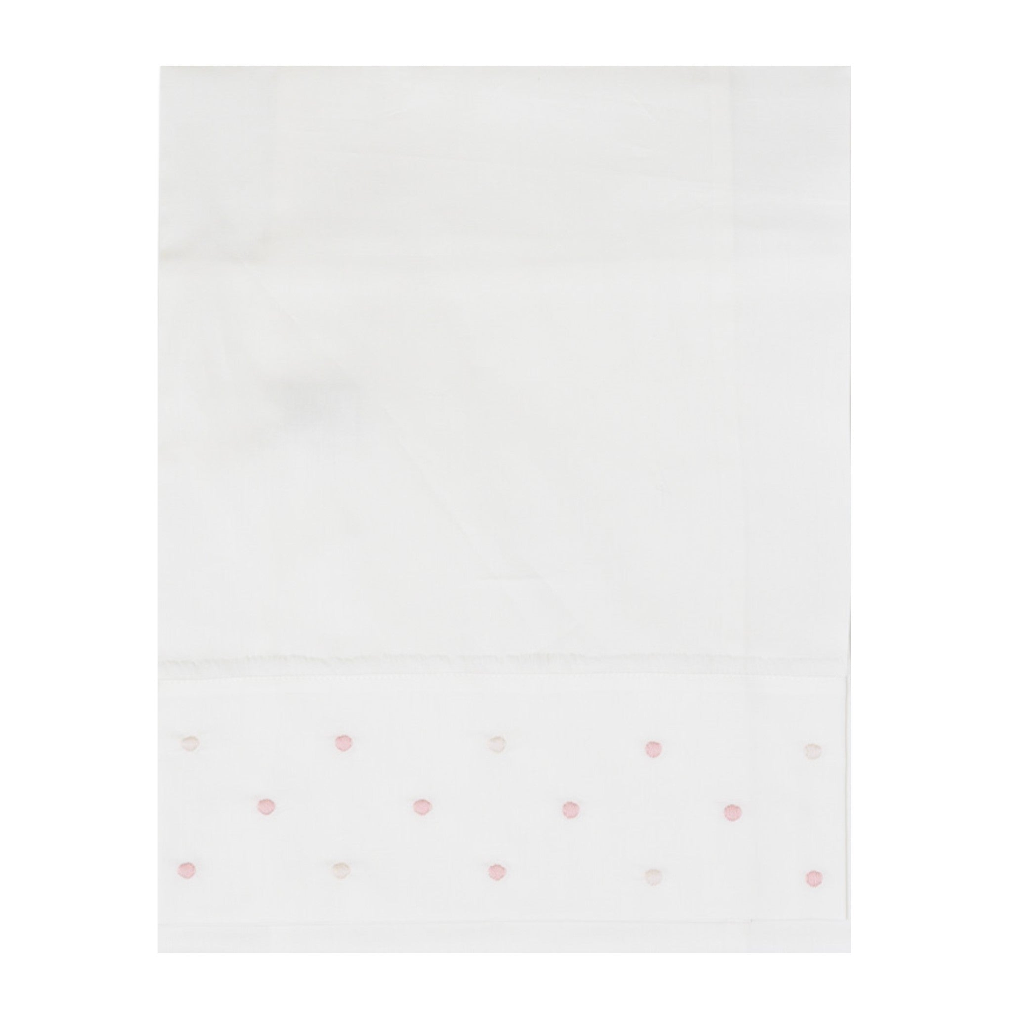 Lenzuolino Neonata Cotone 100% Set 3 Pezzi Vaniglia Rosa IN23LE/R