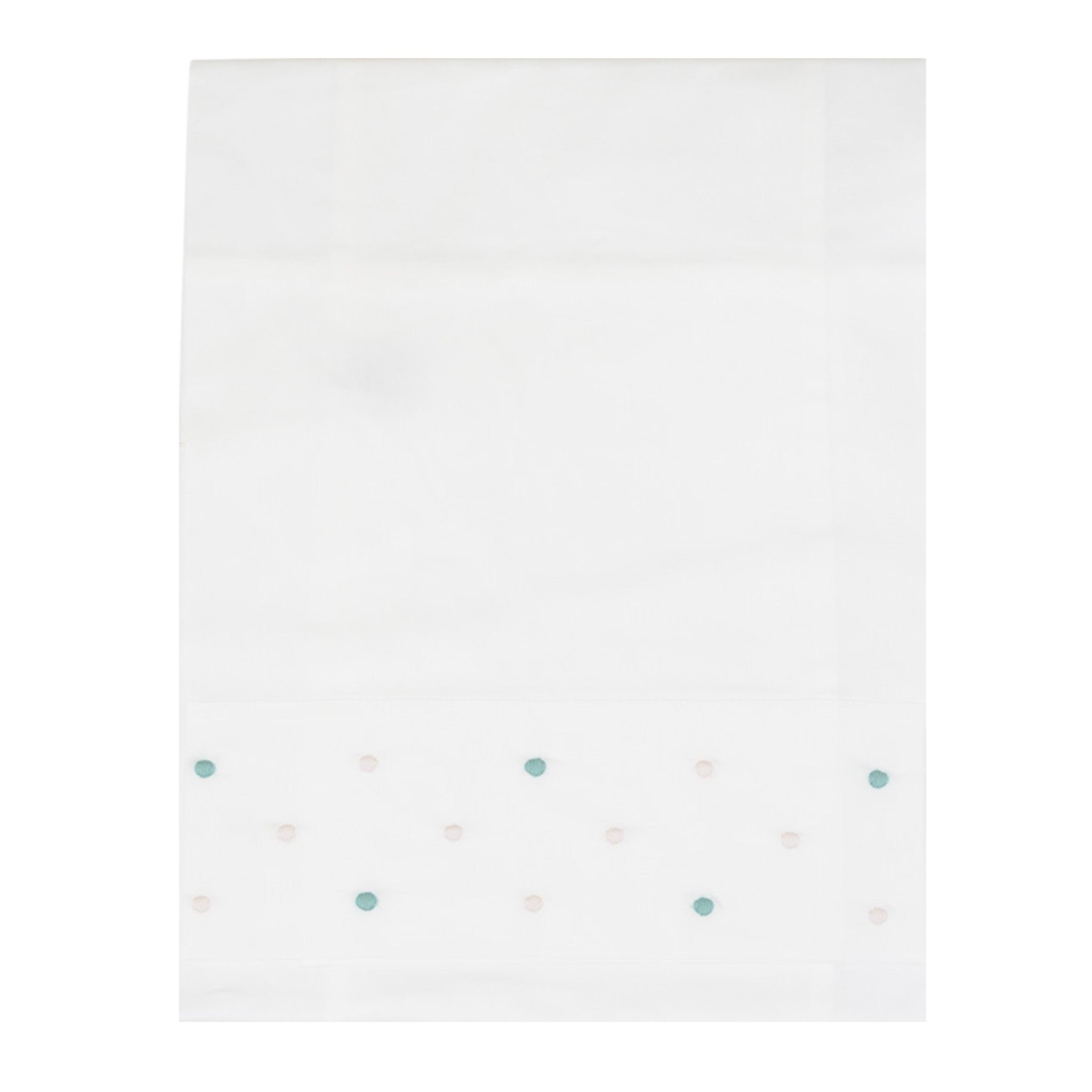 Lenzuolino Neonata Cotone 100% Set 3 Pezzi Vaniglia Verde IN23LE/V