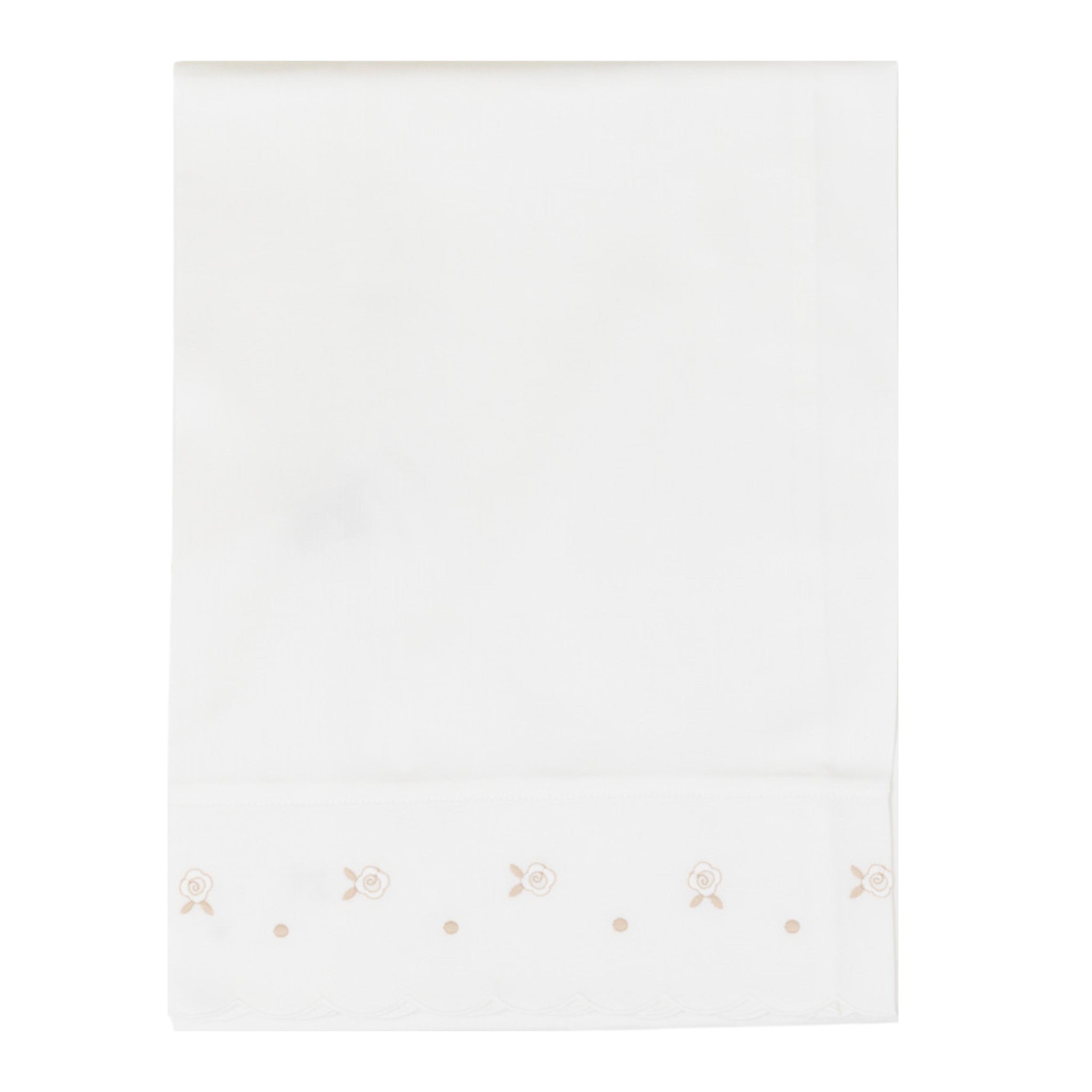 100% Cotton Baby Fitted Sheet Set, 3 Pieces, Vanilla Tortora IN24LE/V