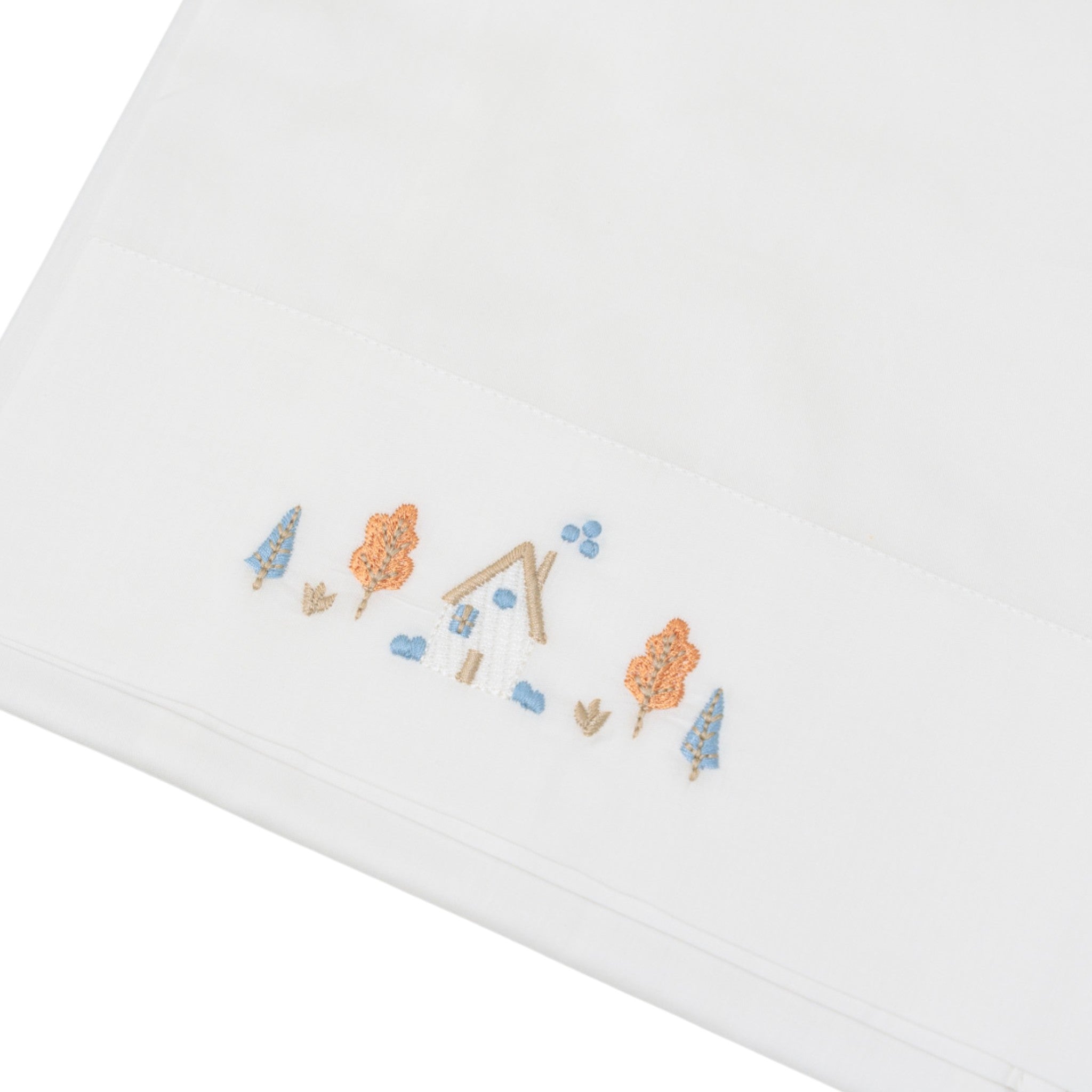 100% Cotton Baby Fitted Sheet Set, 3 Pieces, Vanilla/Taupe IN51LE/C