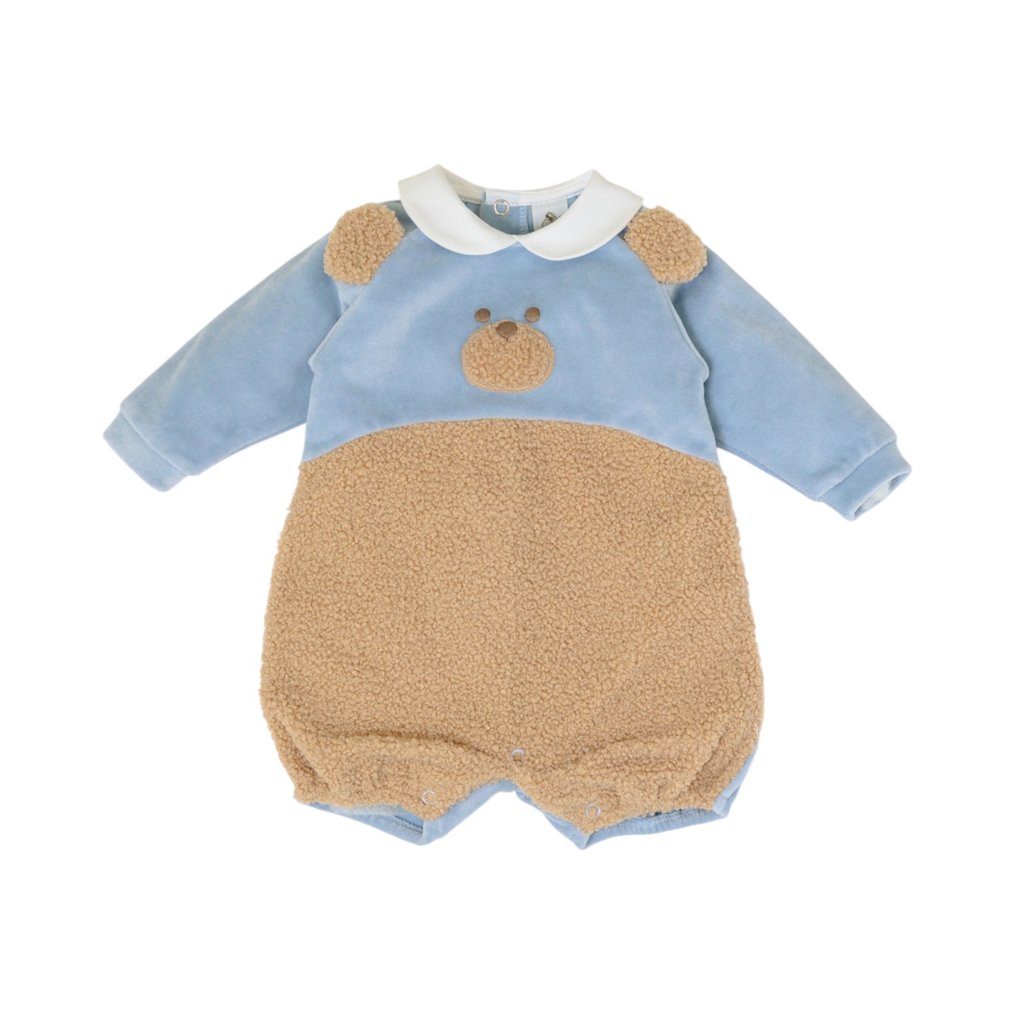 Tutina Neonato Ciniglia 100% Cielo Orsetto Palloncini IN7023/C