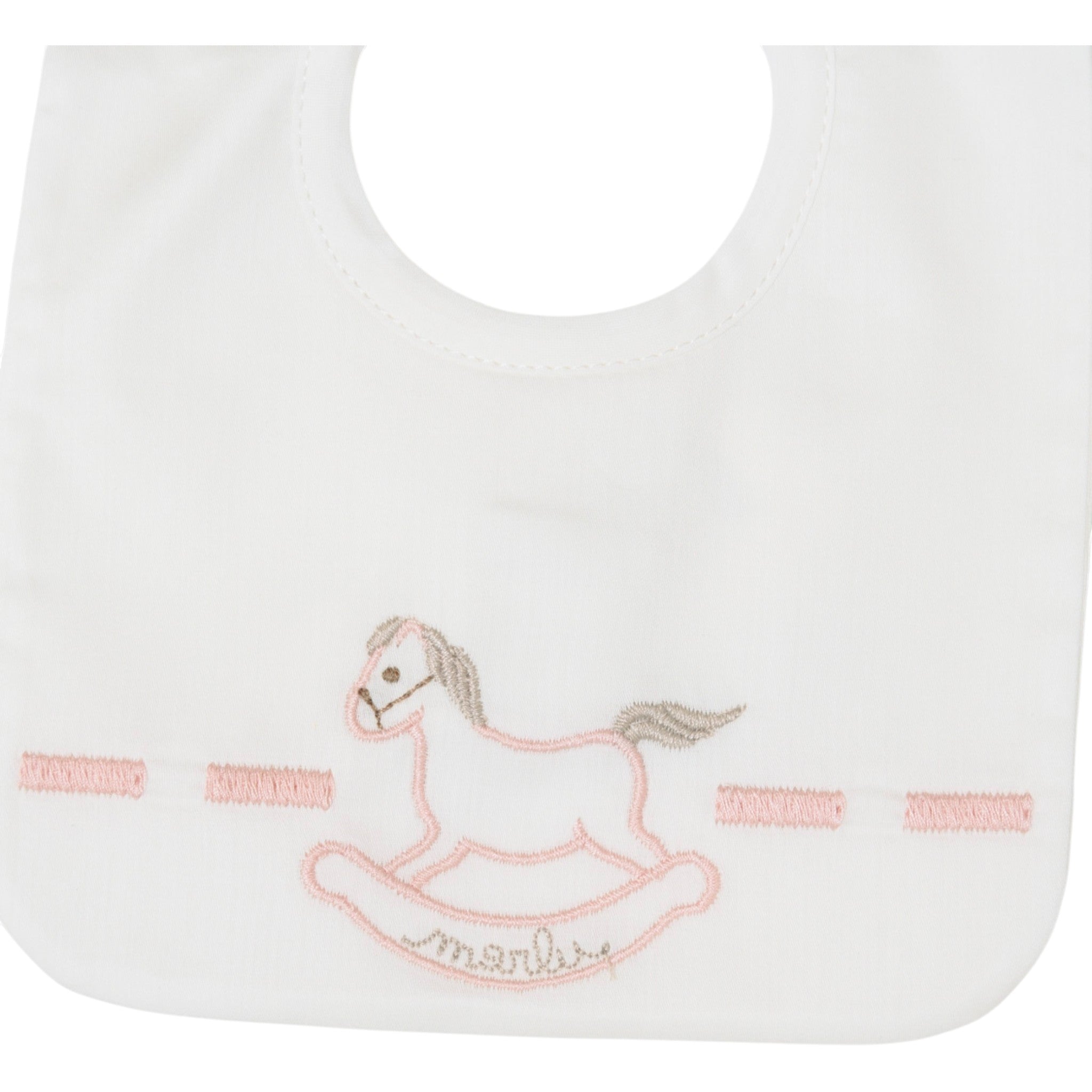 Bavetta Neonata Cotone 100% Vaniglia IN68BAV/R