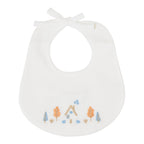 Baby Bib 100% Cotton Vanilla Tortora IN51BAV/C