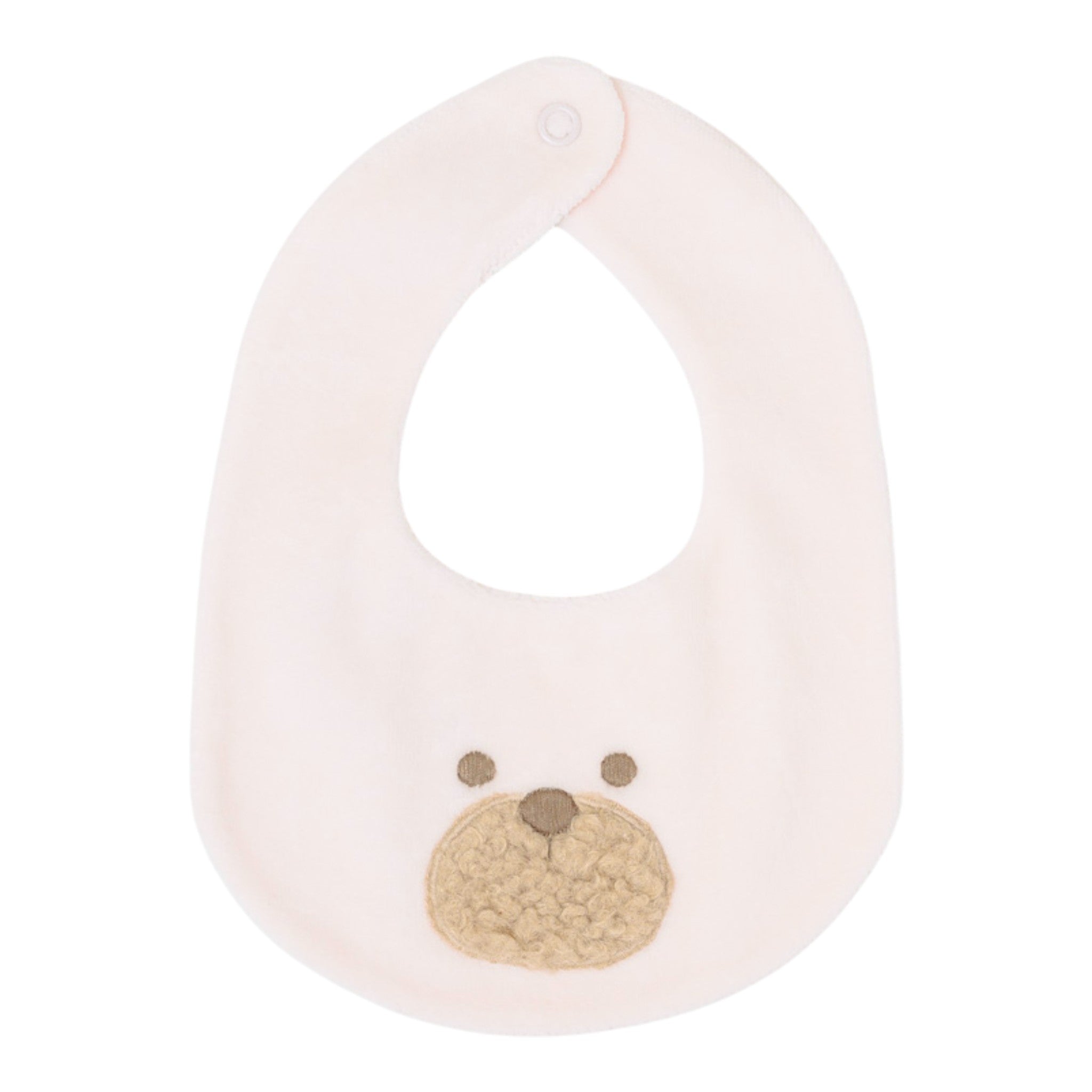 Bavetta Neonata Ciniglia 100% Rosa IN70BAV/R