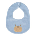 100% Chenille Baby Bib, Sky Blue IN70BAV/C