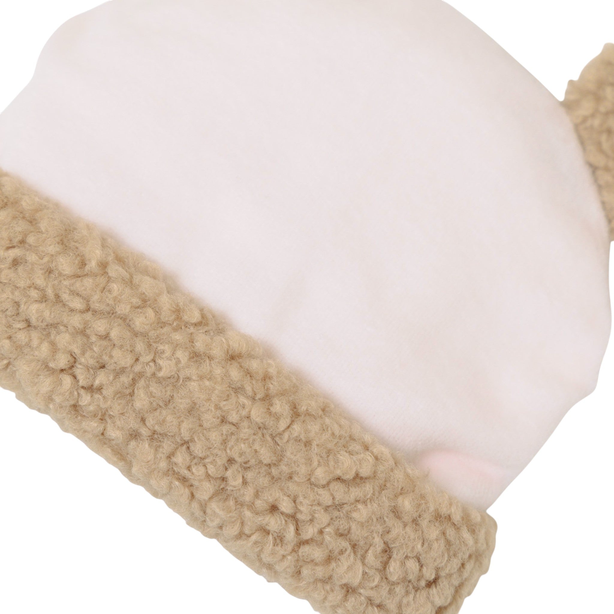 Cuffia Neonata Ciniglia 100% Rosa IN7073/R