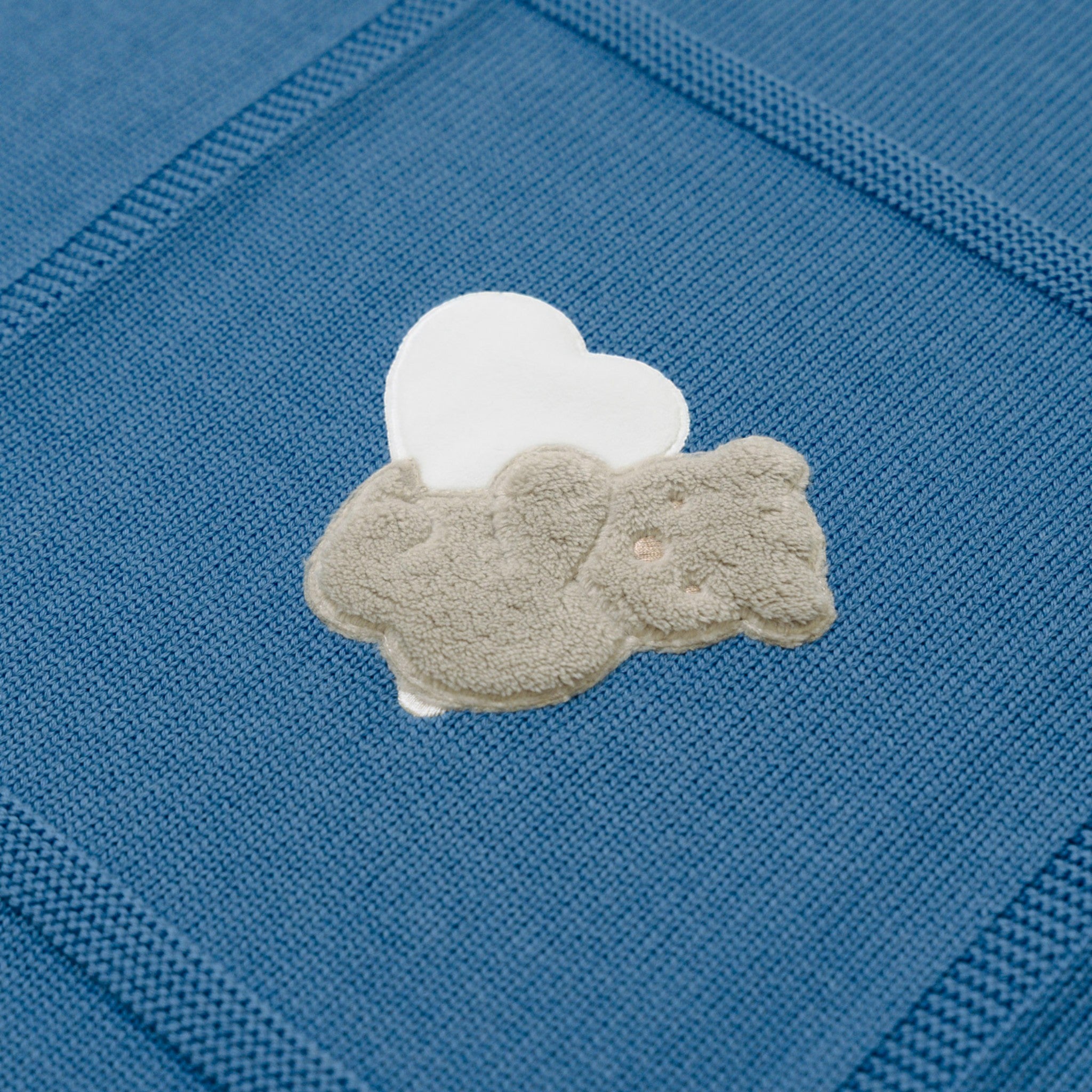 Coperta Teddy Love Neonato BLU TEDDY LOVE 133/I