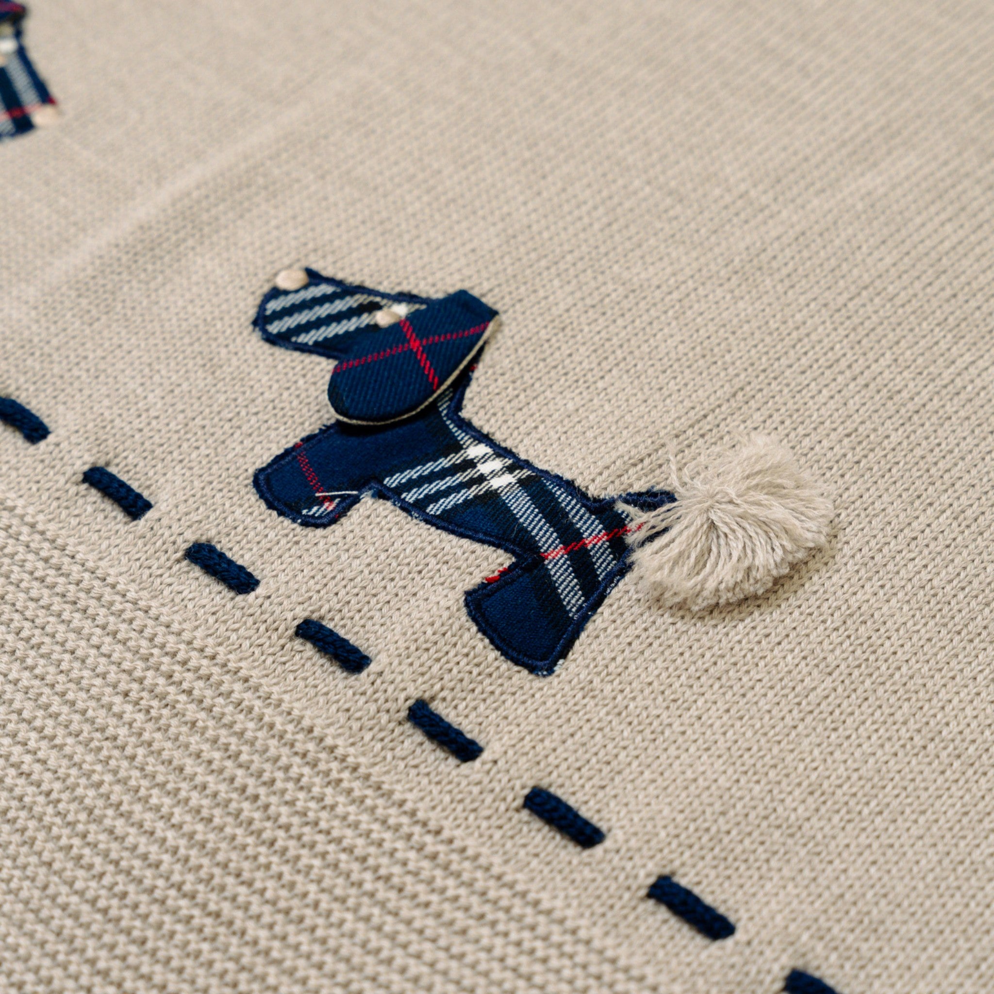 Coperta Little Dog Neonato BLU LITTLE DOG 140