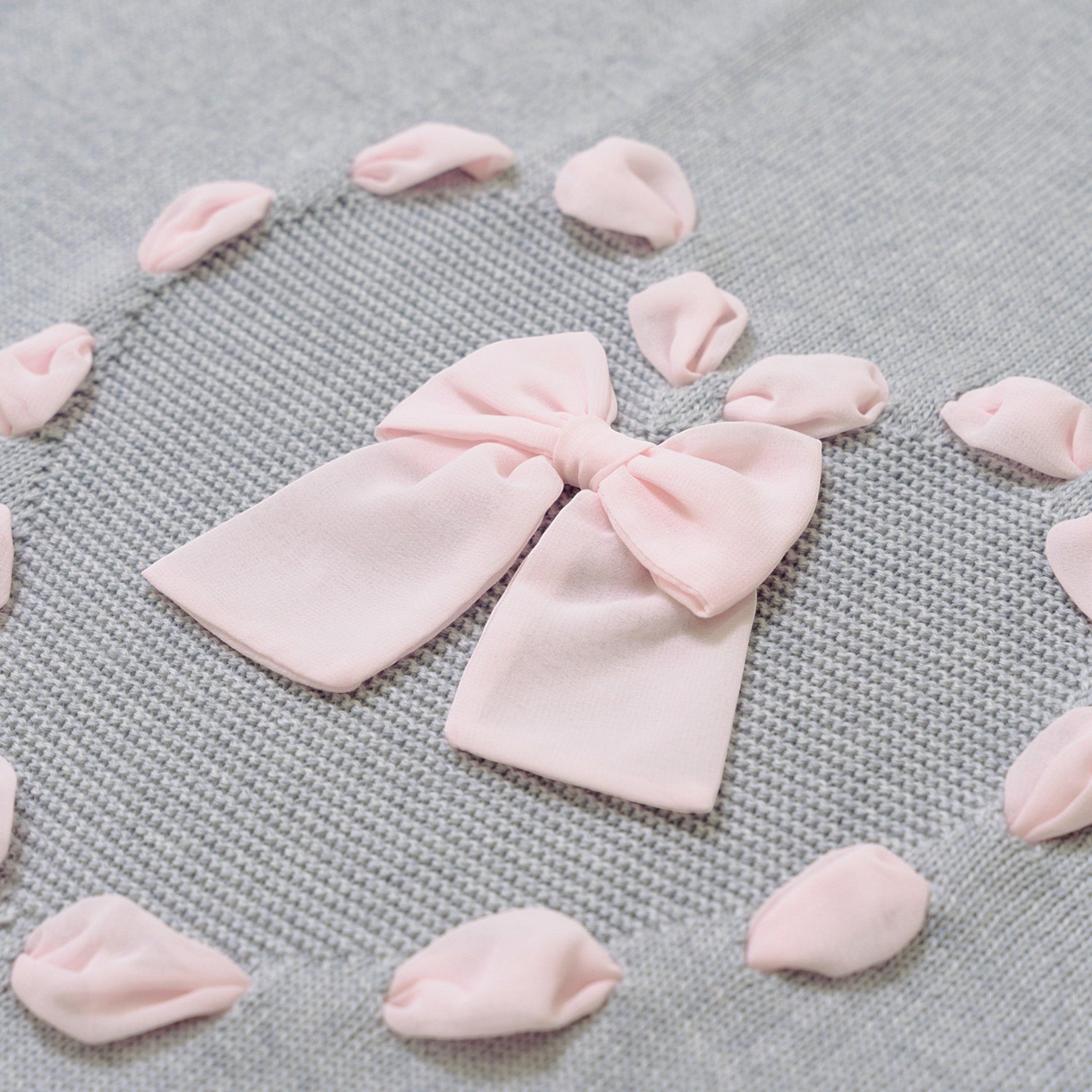 Coperta Cuore in cady Neonata Grigio CUORE/122