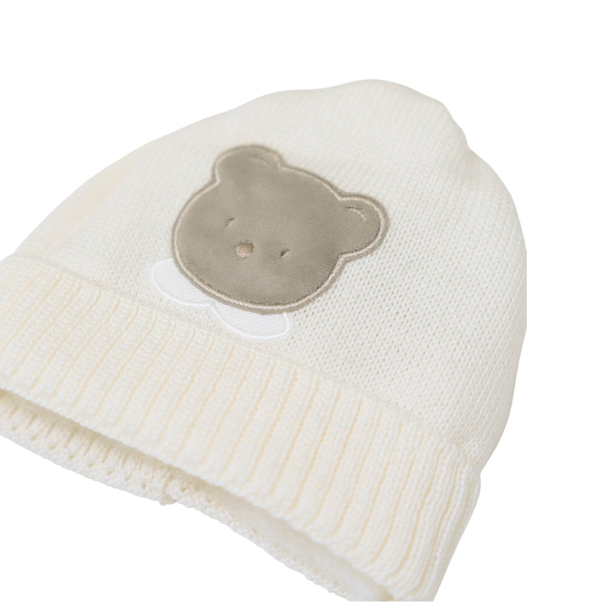 CuffiaTeddy Bear Neonato PANNA TEDDY BEAR/606