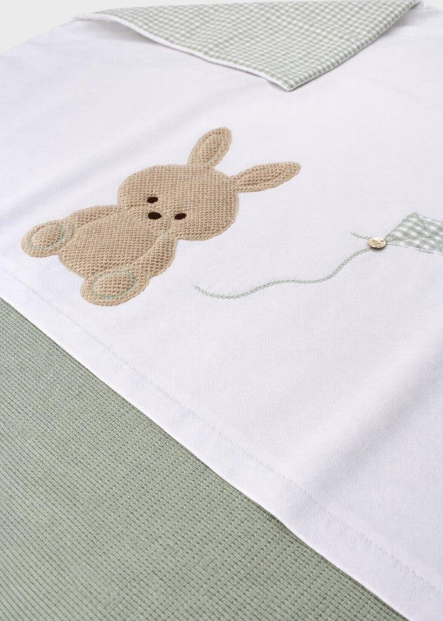 Coperta Tessuto Verde Sabbia EK5481M/V