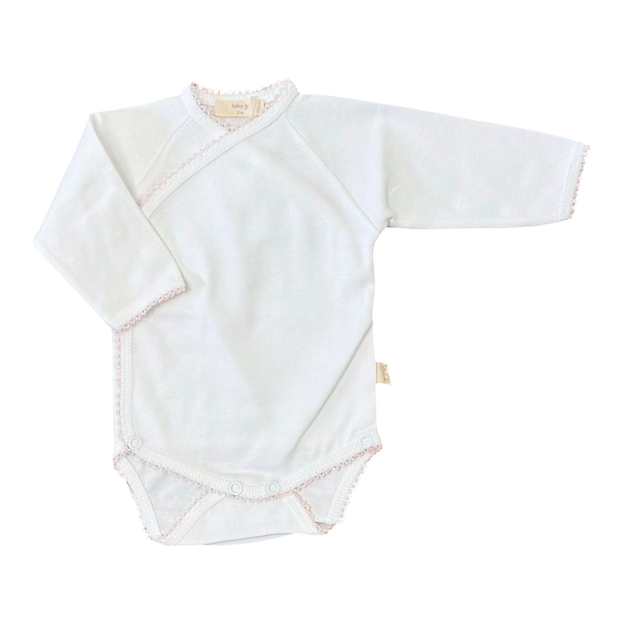 BODY I00.S03 WHITE & PINK Neonata BIANCO BG56BR
