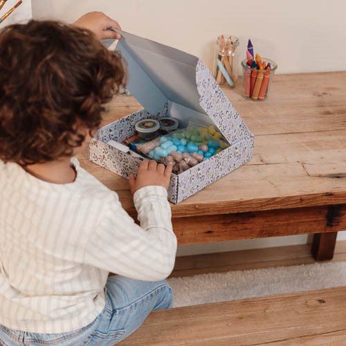 Scatola portaoggetti XL - Amici della foresta  MULTICOLORE 126046 -  NANU' BABY