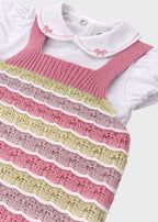 Completo Salopette Maglia Melograno EK1130/M